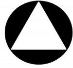 Equilateral triangle inside a circle