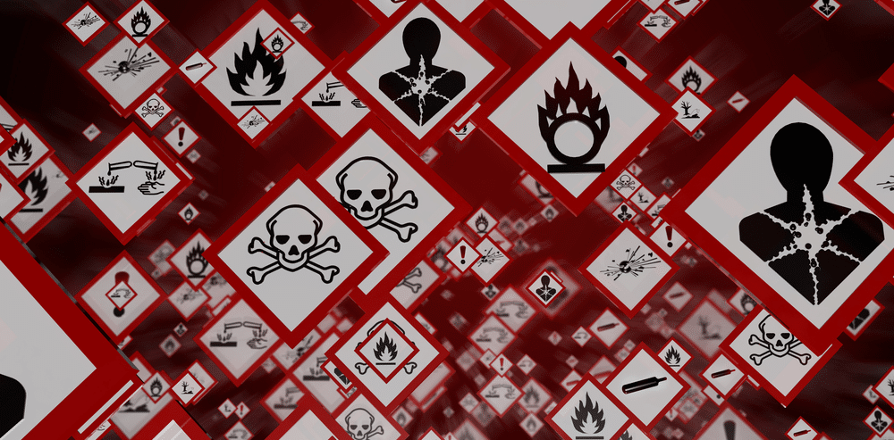 osha reporting and you webinar hazardous materials icons