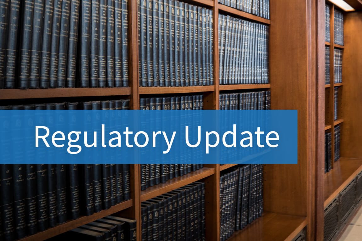 Text: "Regulatory Update"