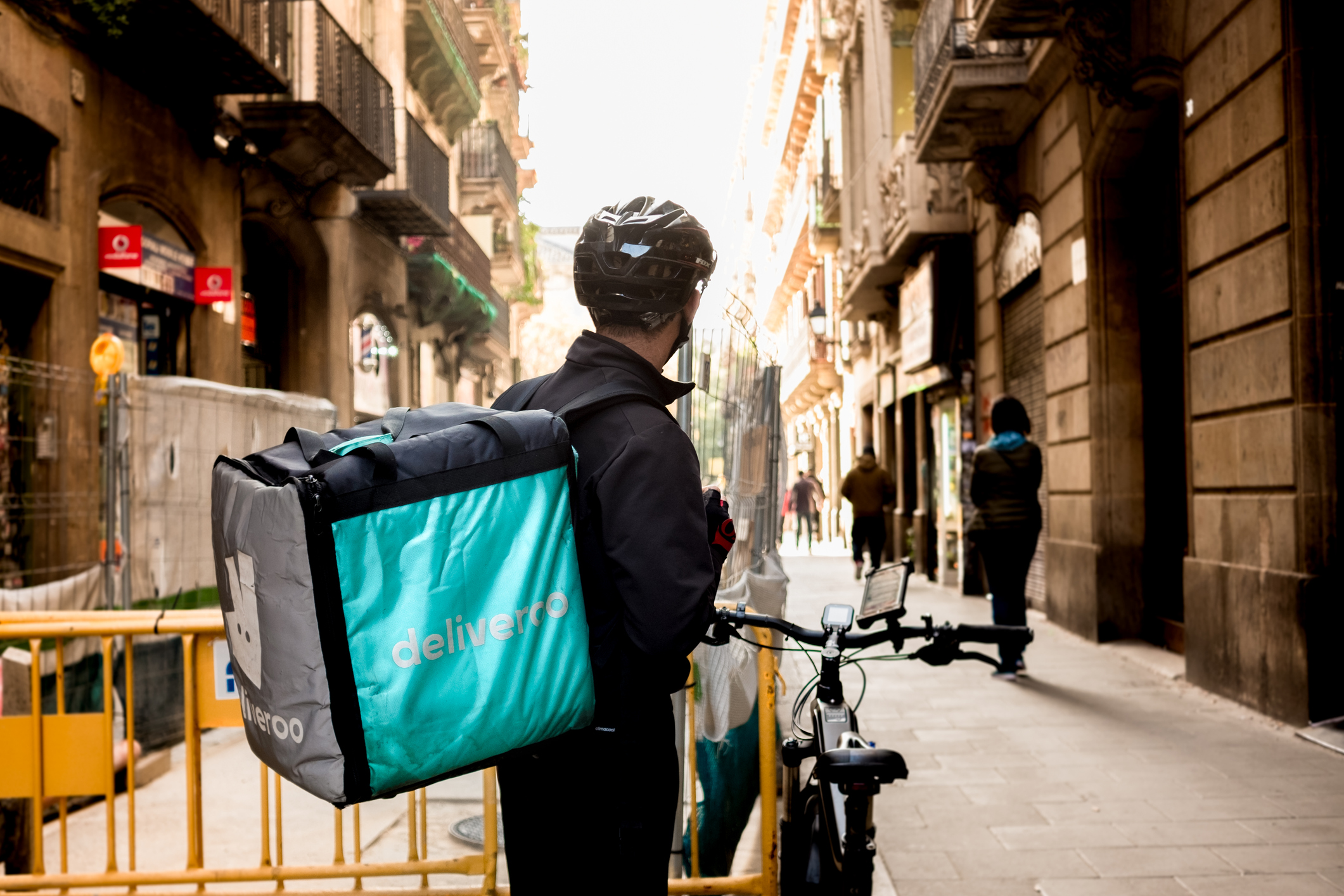 Deliveroo employee