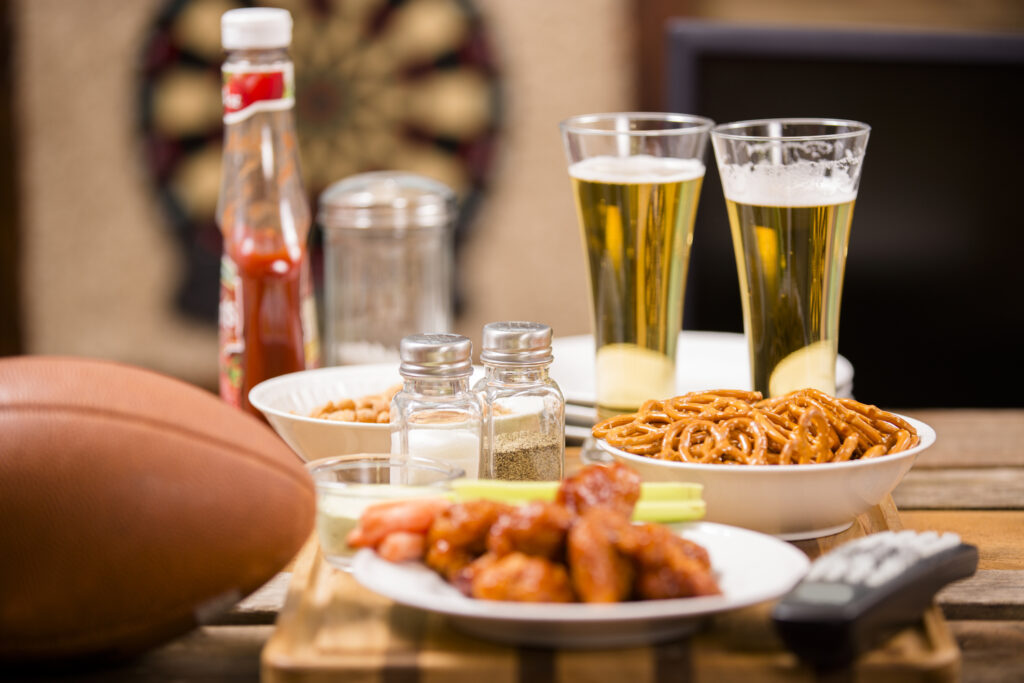 snacks to watch football