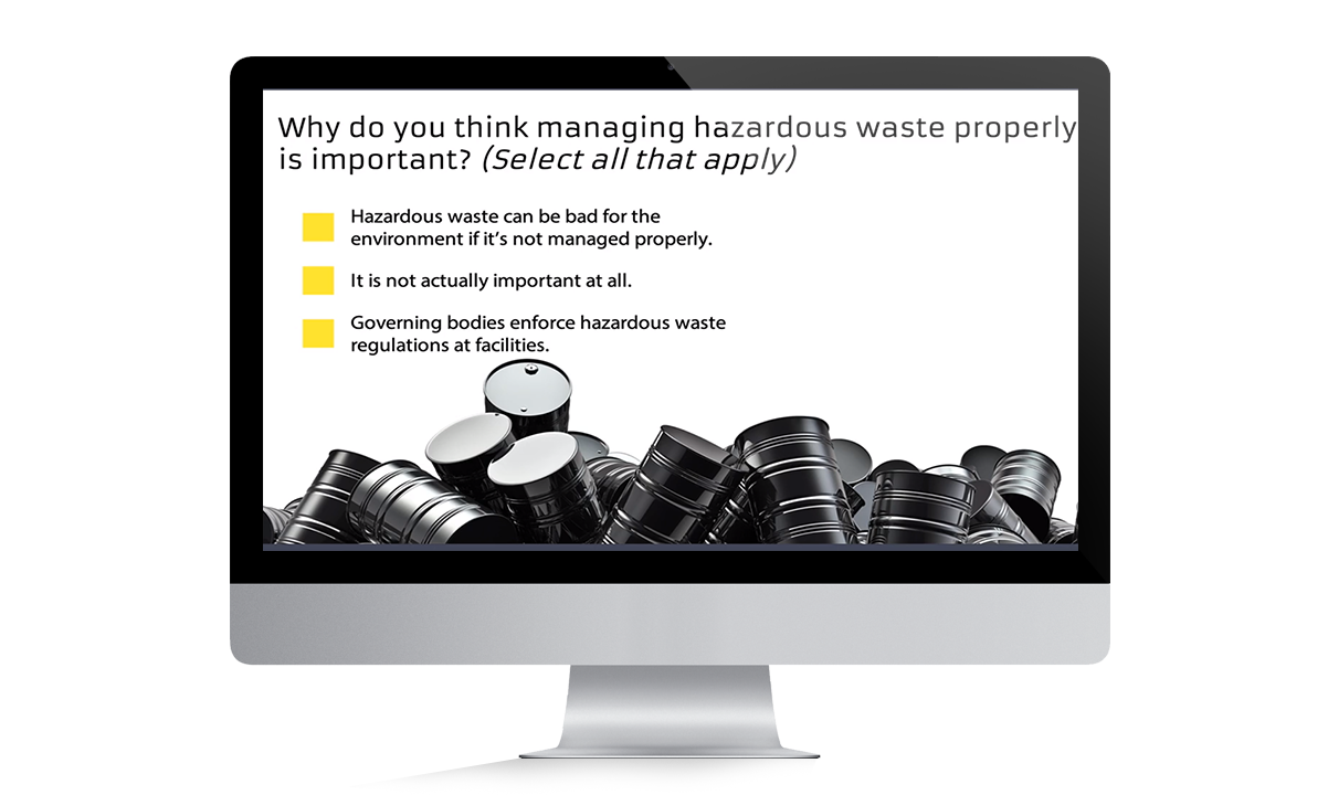 Federal Hazardous Waste Materials Training