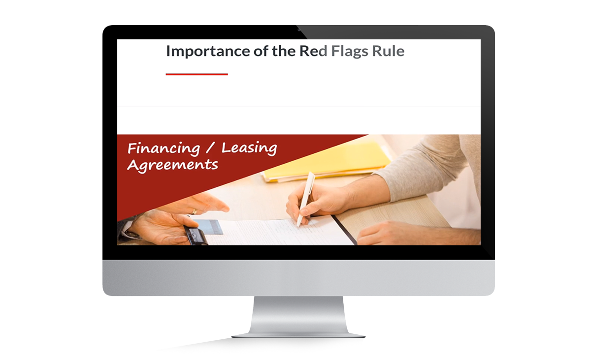 Red Flag Rule Training