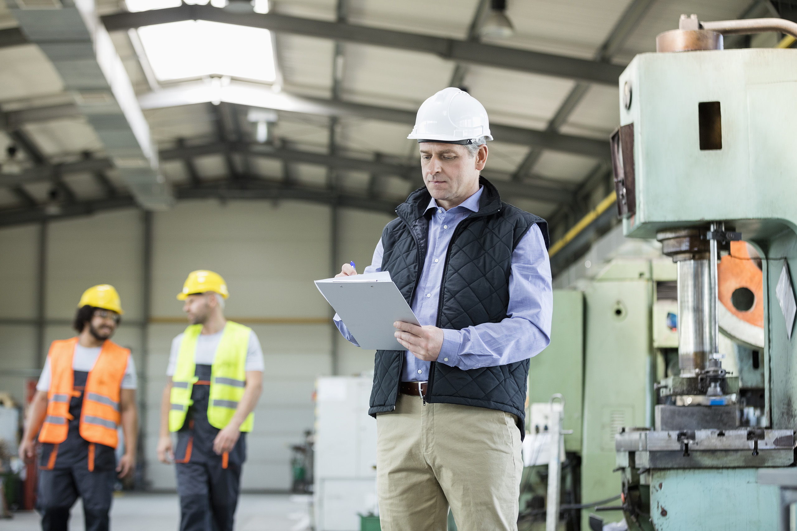 worker in warehouse