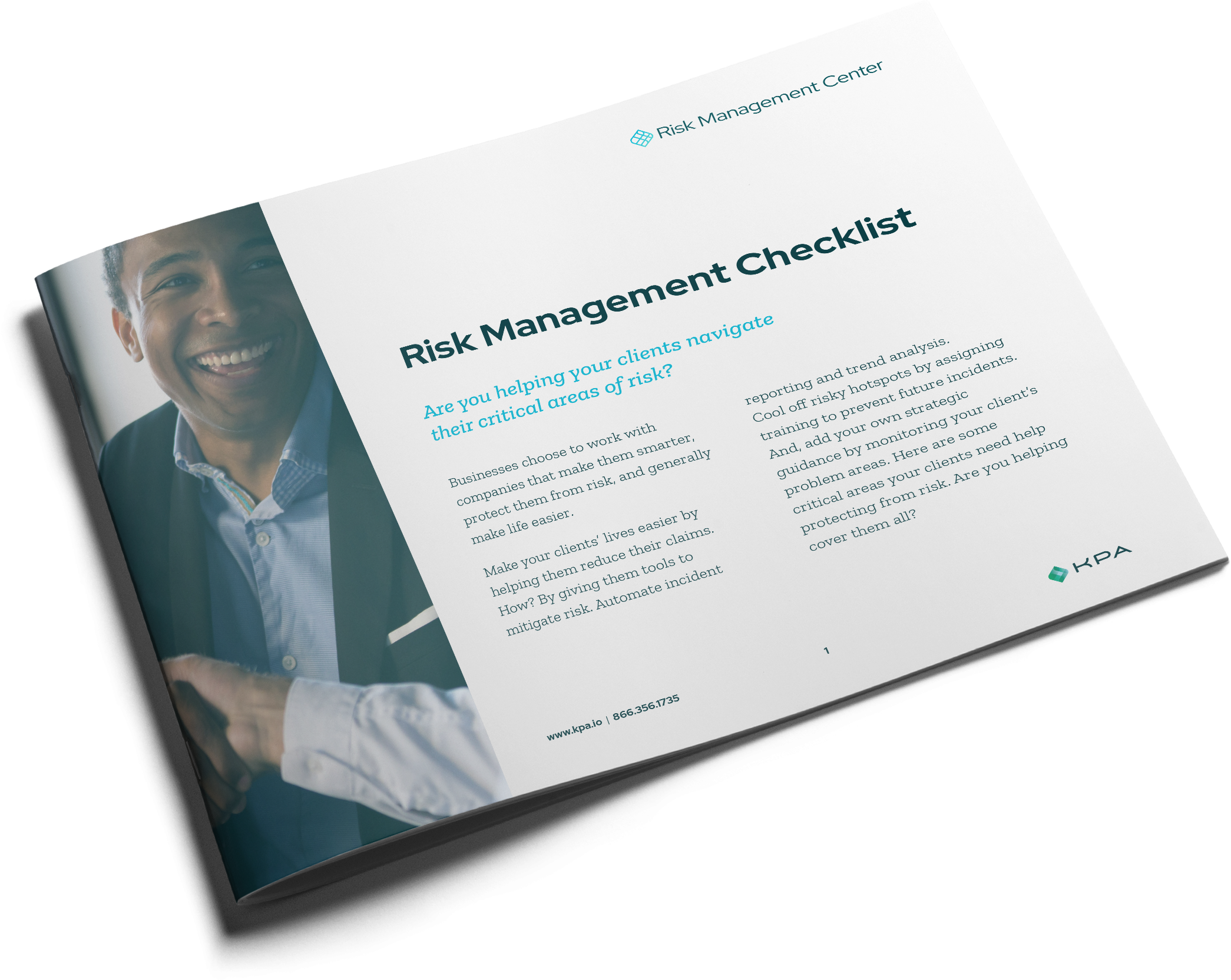 risk management checklist cover