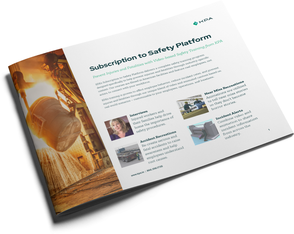 KPA - Subscription to Safety Platform Datasheet - Cover
