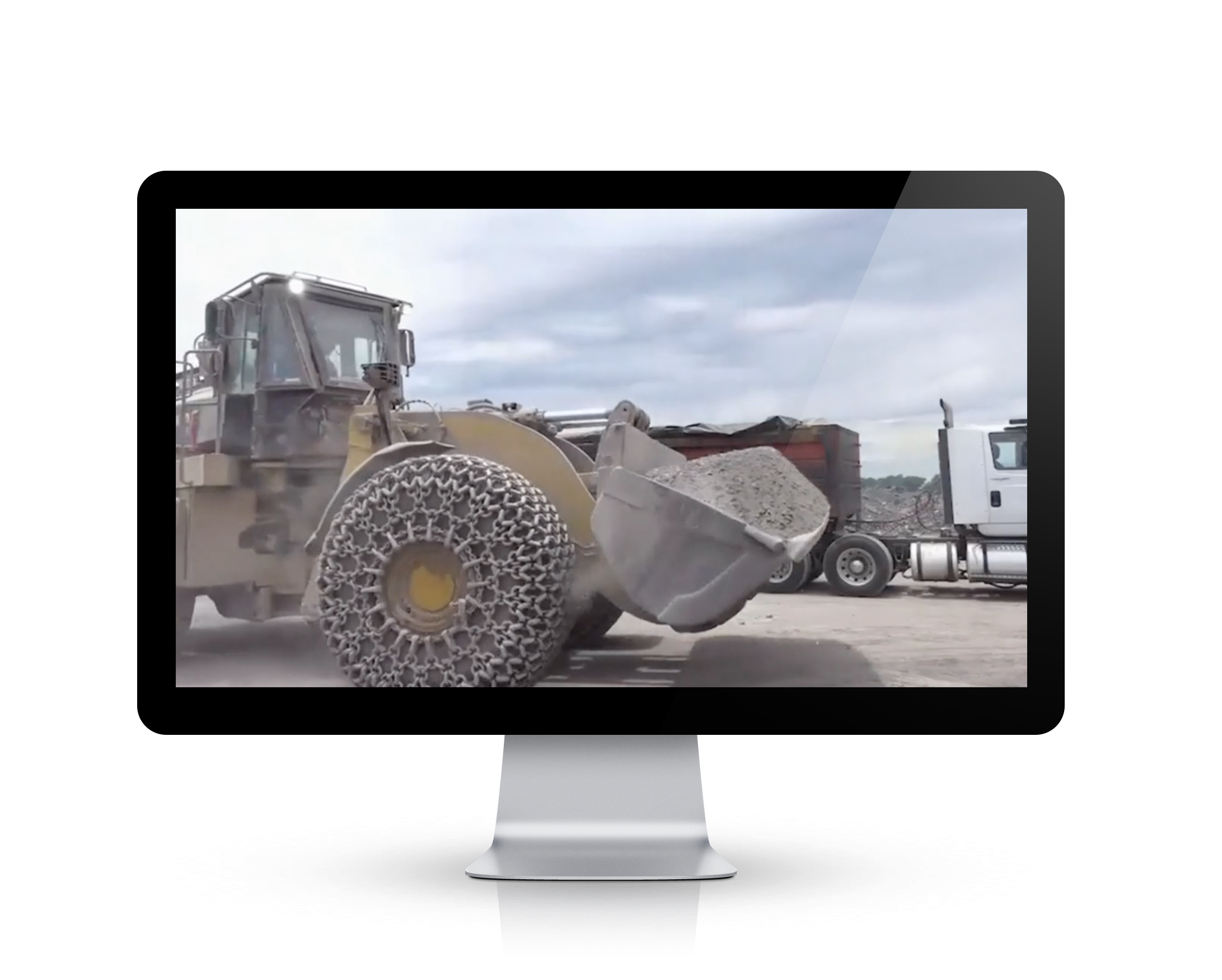 Safe loading and unloading ehs training still on a Video Base