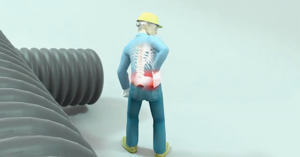 screen shot of sprains and strains online training