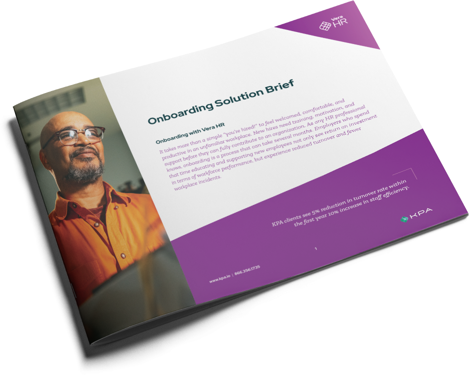 Onboarding Solution Brief Cover