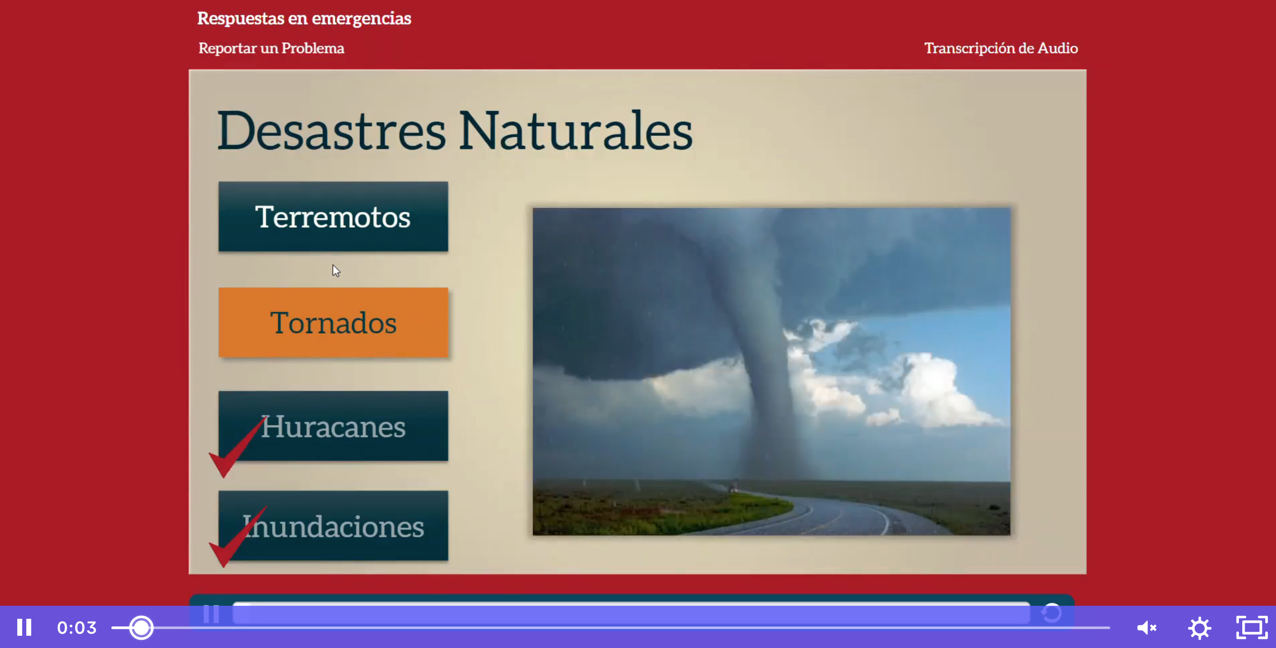 Respuestas en emergencias