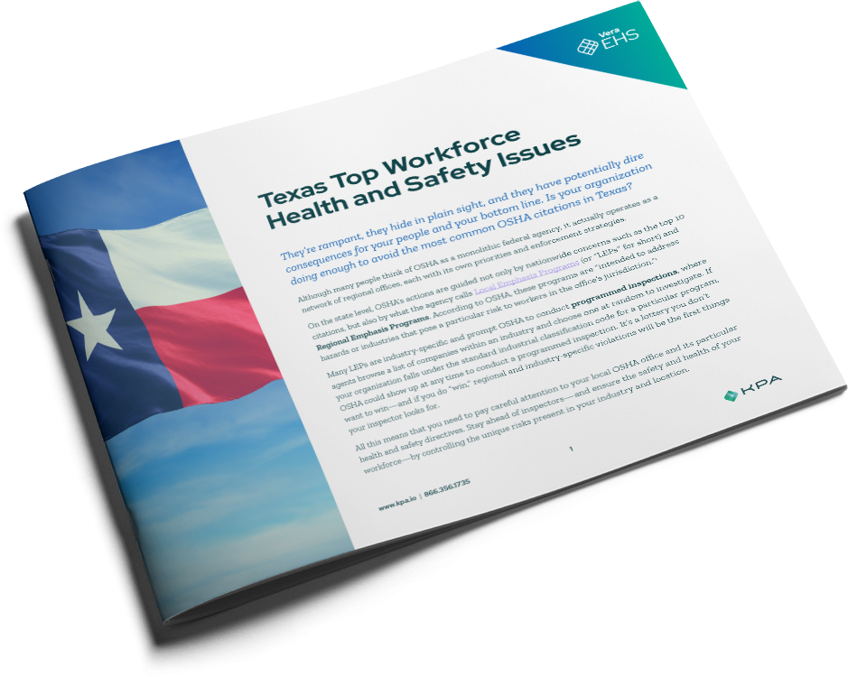 KPA - Texas Top Safety Issues Cover