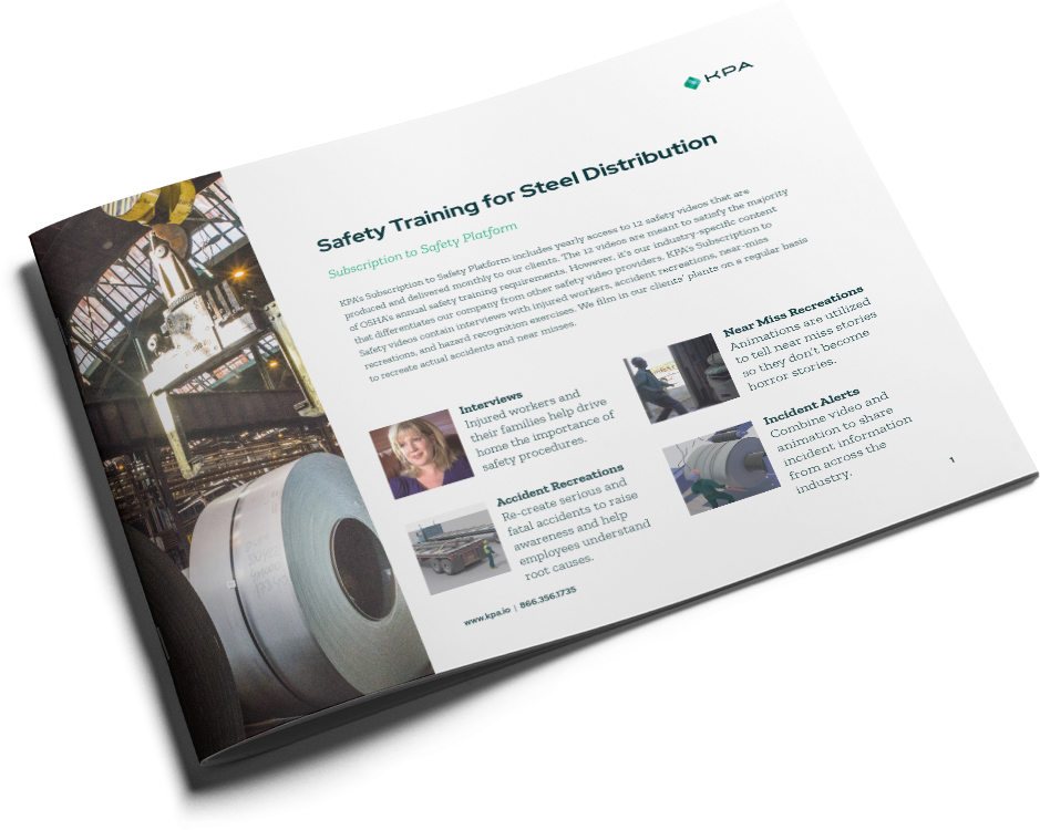 Steel Distribution Datasheet Cover