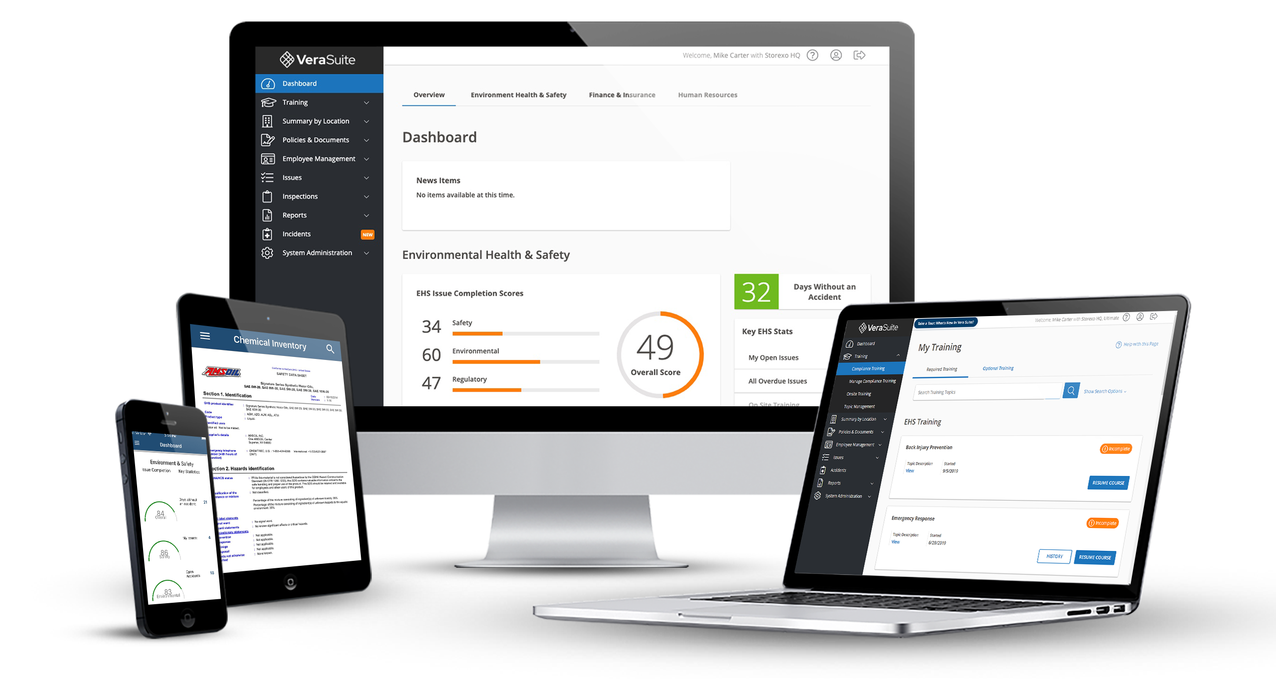 ehs software vera suite